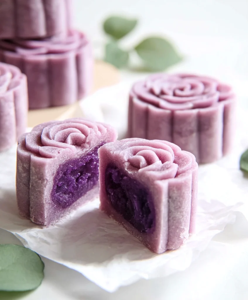 Paleo Purple Sweet Potato Mooncakes (Vegan & Gluten‑Free)